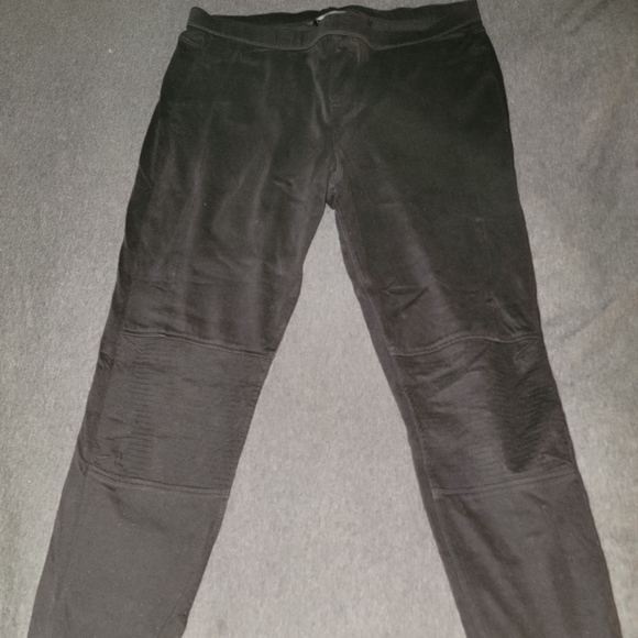Vera Wang - Simply Vera - Motorcycle Leggings - XL - Black - Picture 2 of 8